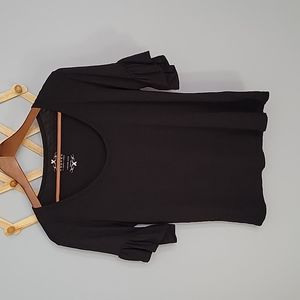 VELVET by Graham Spencer RIELLE ruffle sleeve T